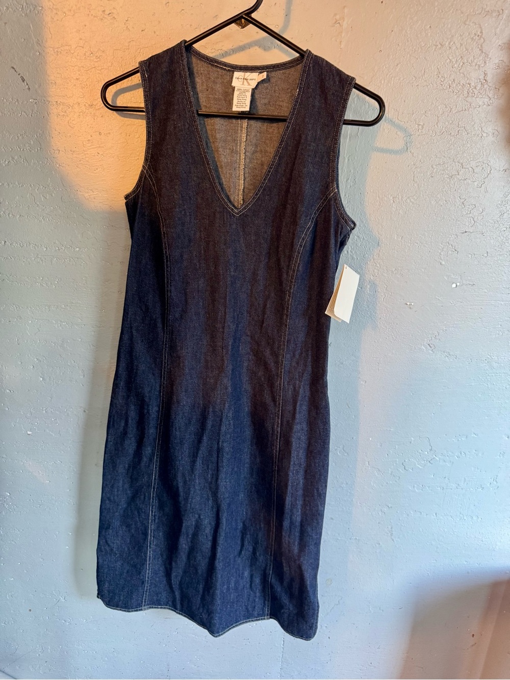 NWT - Calvin Klein Jeans v-neck sleeveless dress - 2